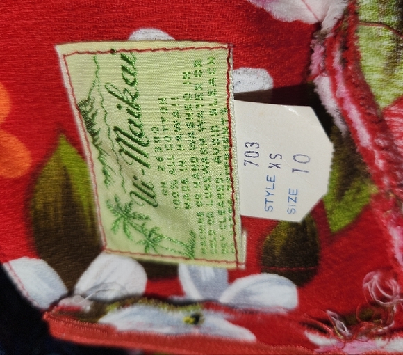 UI-MAIKAI Elegant Floral Maxi Dress in Red and Pink - Picture 3 of 3